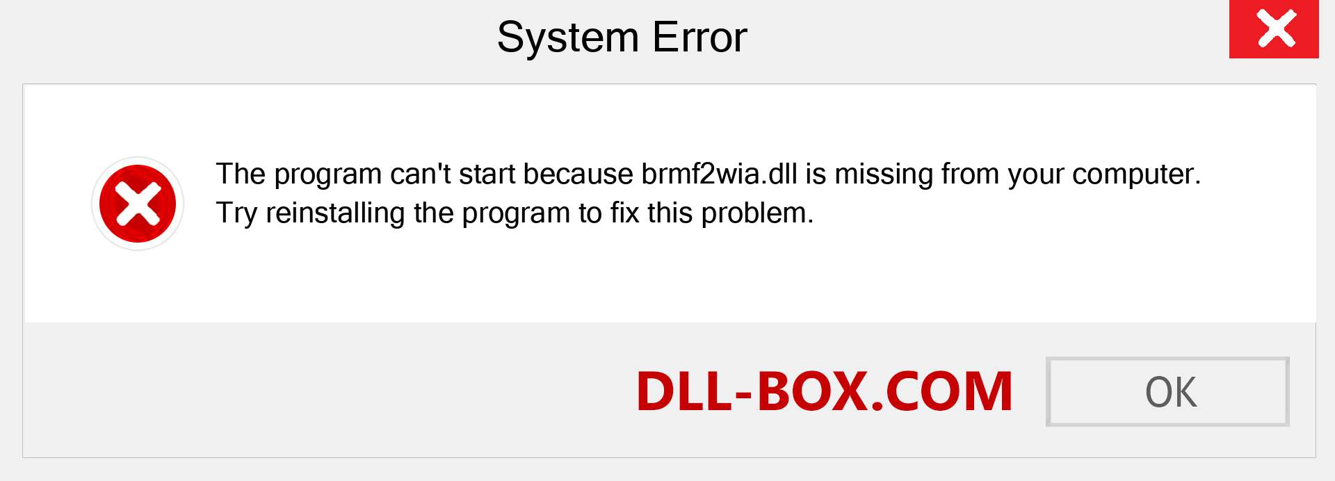  brmf2wia.dll file is missing?. Download for Windows 7, 8, 10 - Fix  brmf2wia dll Missing Error on Windows, photos, images
